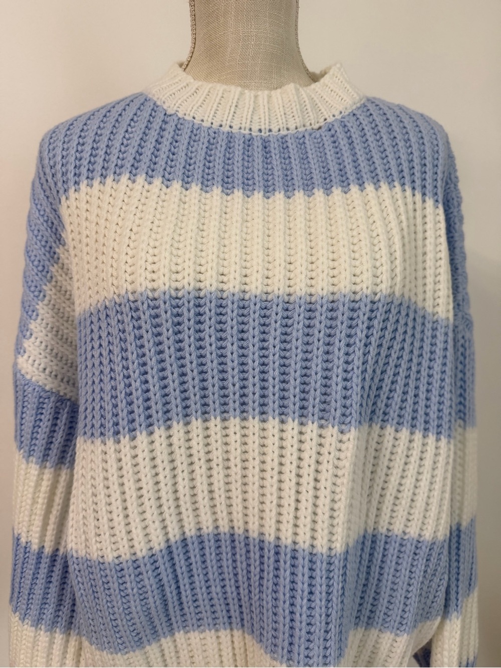 Petal & Pup Courtney Thick Stripe Knit Sweater Women’s Size XL NWT